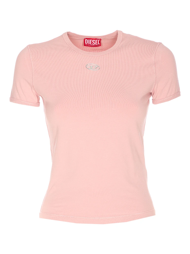 Diesel T-shirts and Polos Pink