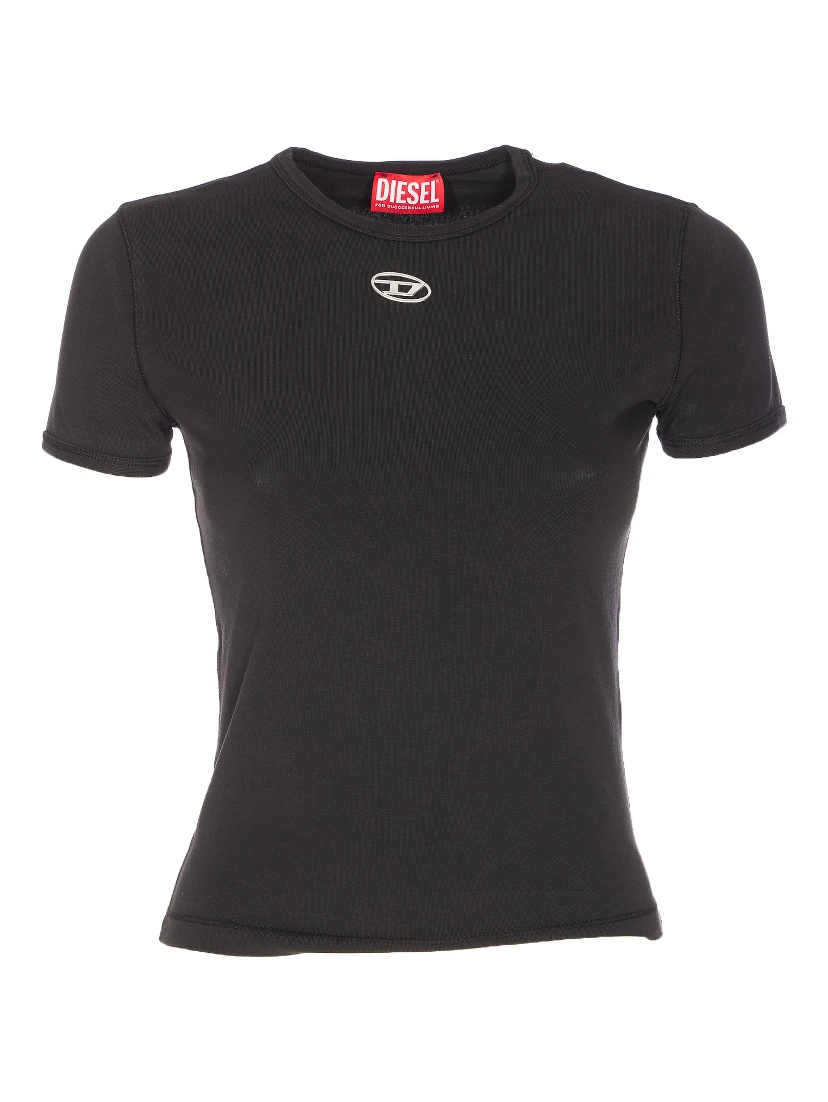 Diesel T-shirts and Polos Black