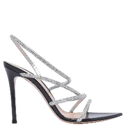 Gianvito Rossi With Heel Silver