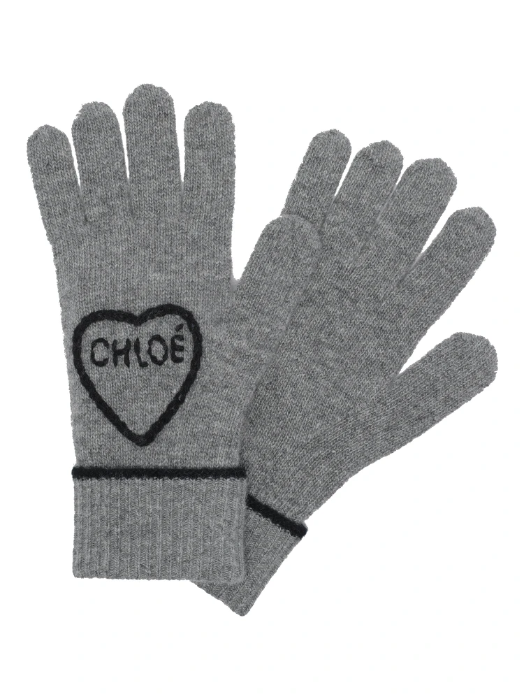 Chloè Gloves Grey