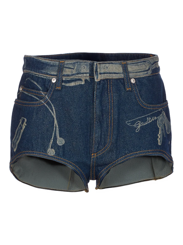 JEAN PAUL GAULTIER Shorts Blue
