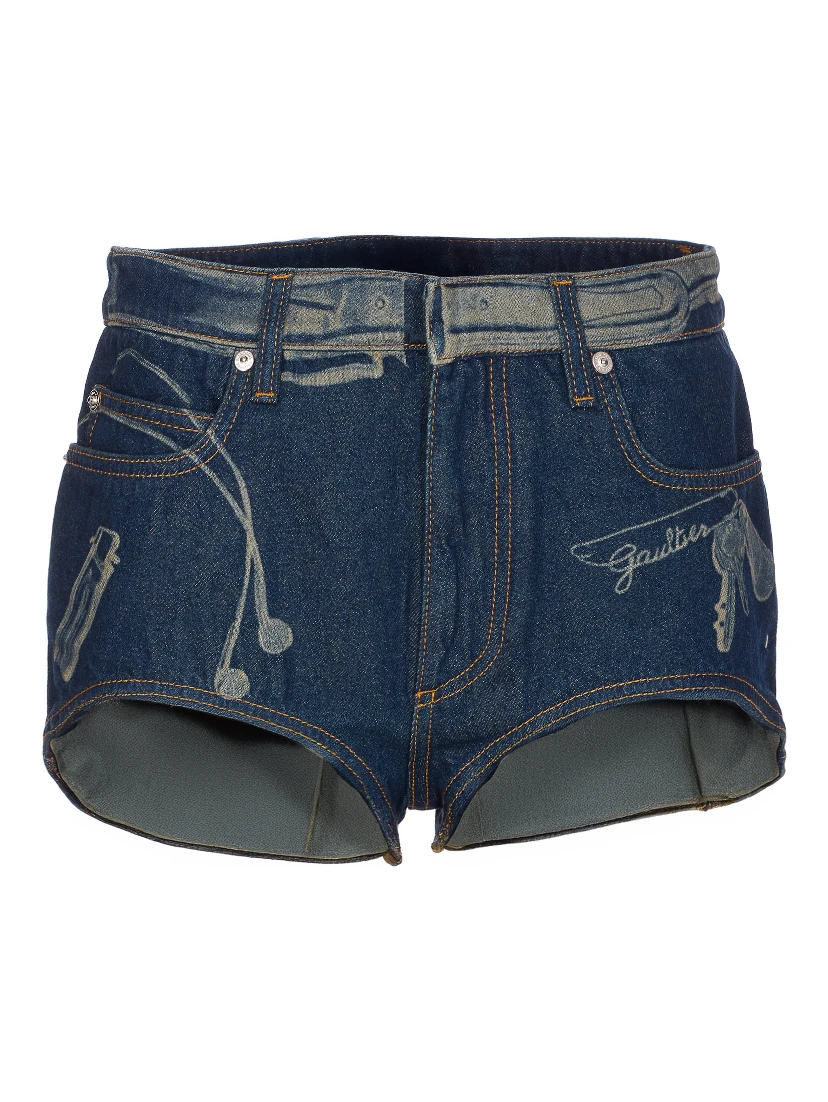 JEAN PAUL GAULTIER Shorts Blue