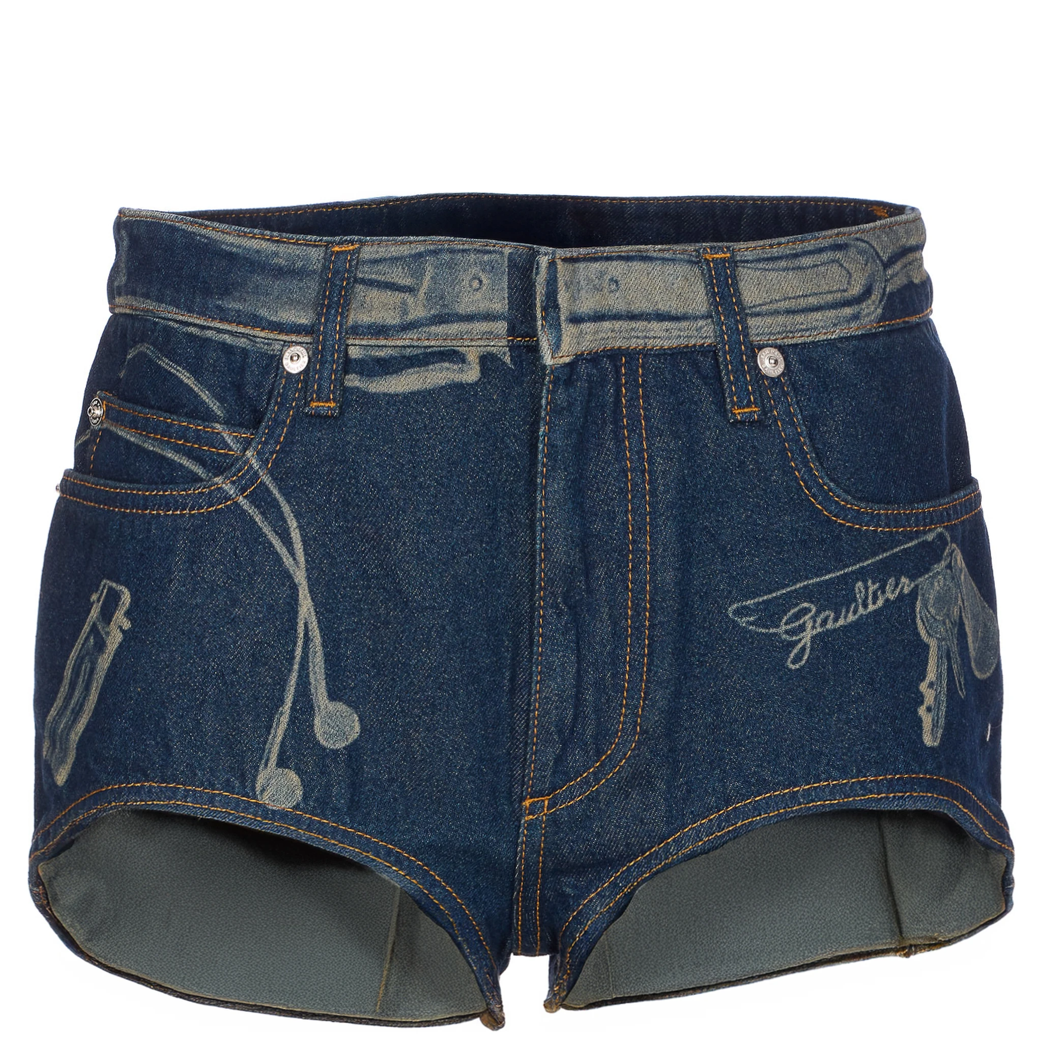 JEAN PAUL GAULTIER Shorts Blue