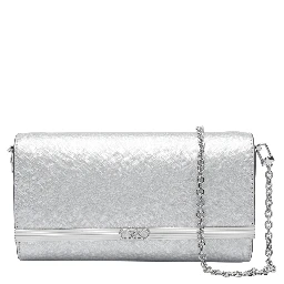 Silver Mona clutch