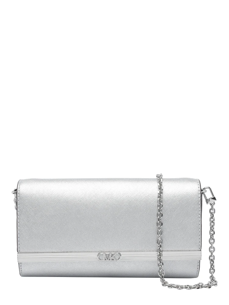 Silver Mona clutch