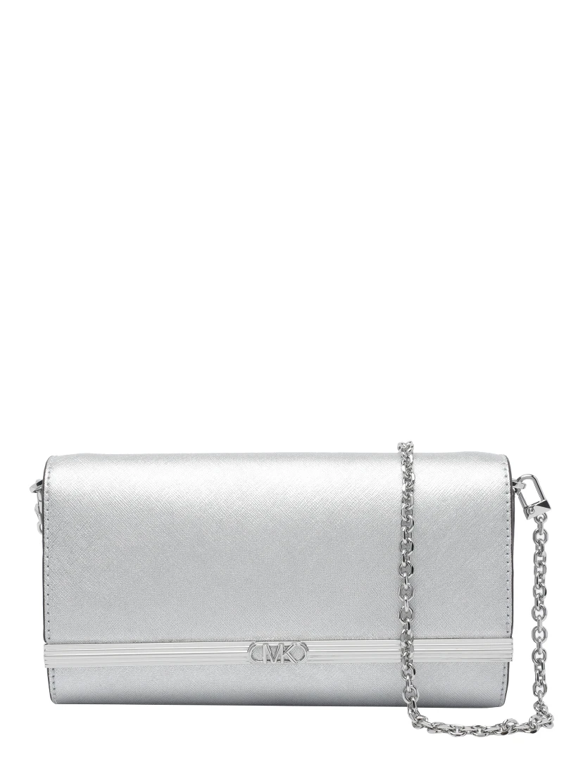 Silver Mona clutch