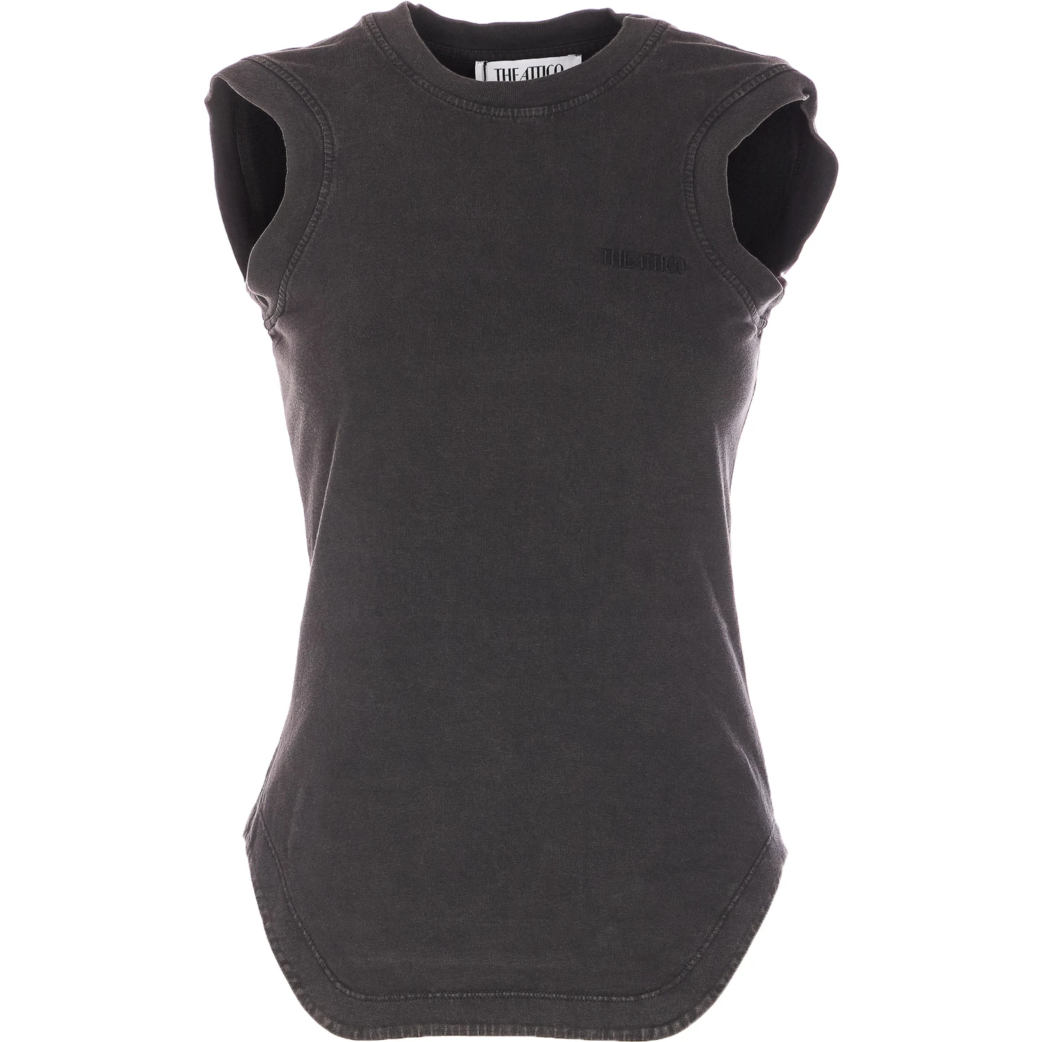 The Attico T-shirts and Polos Black