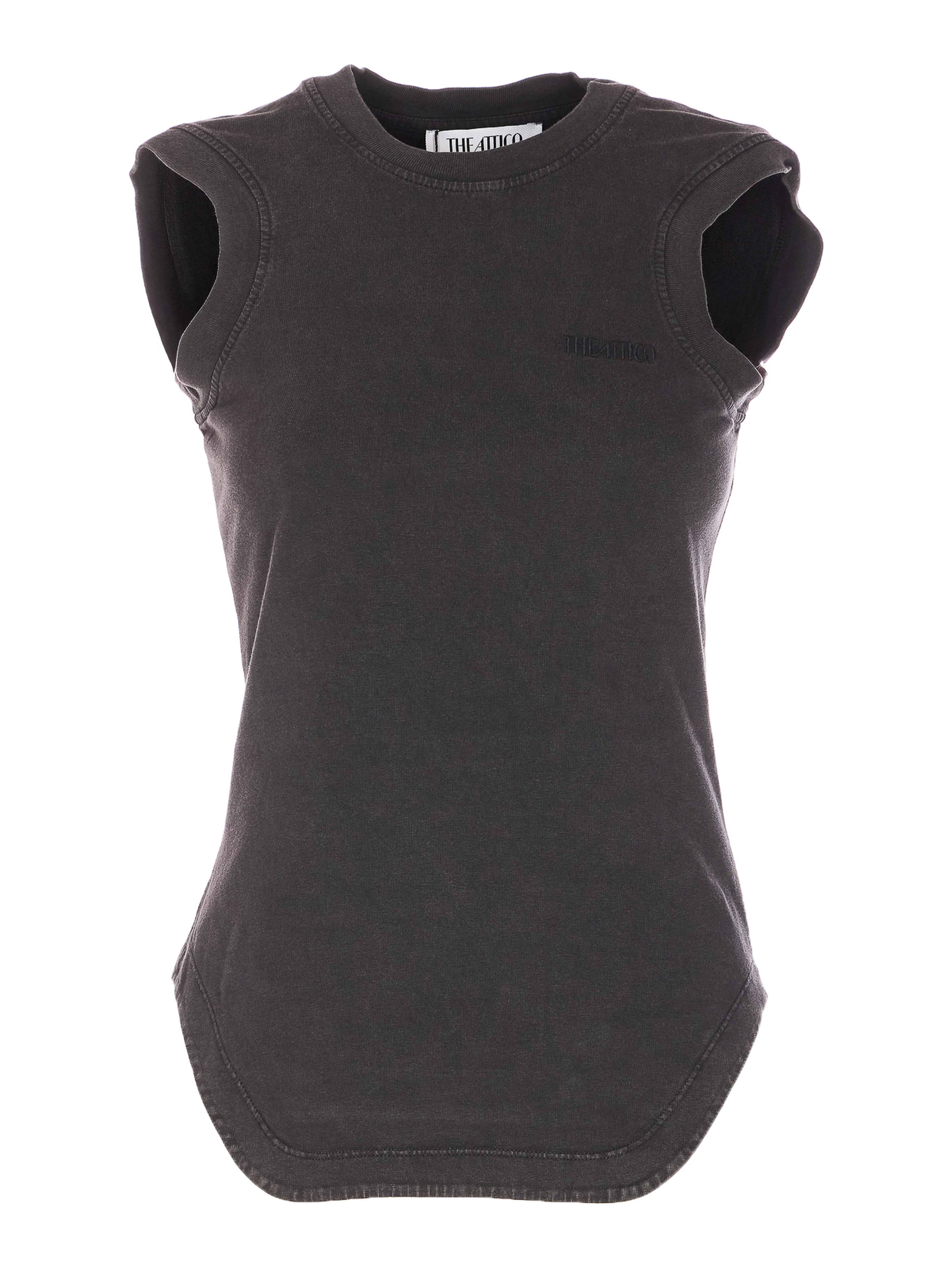 The Attico T-shirts and Polos Black