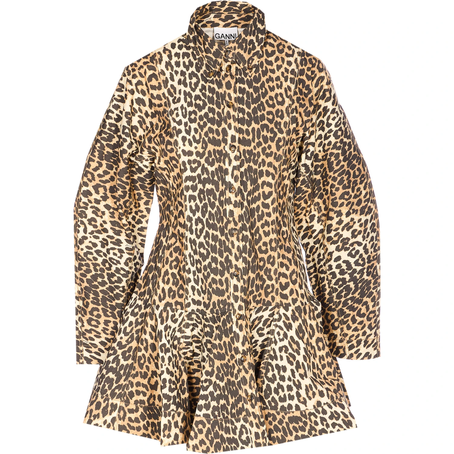 GANNI Dresses Brown