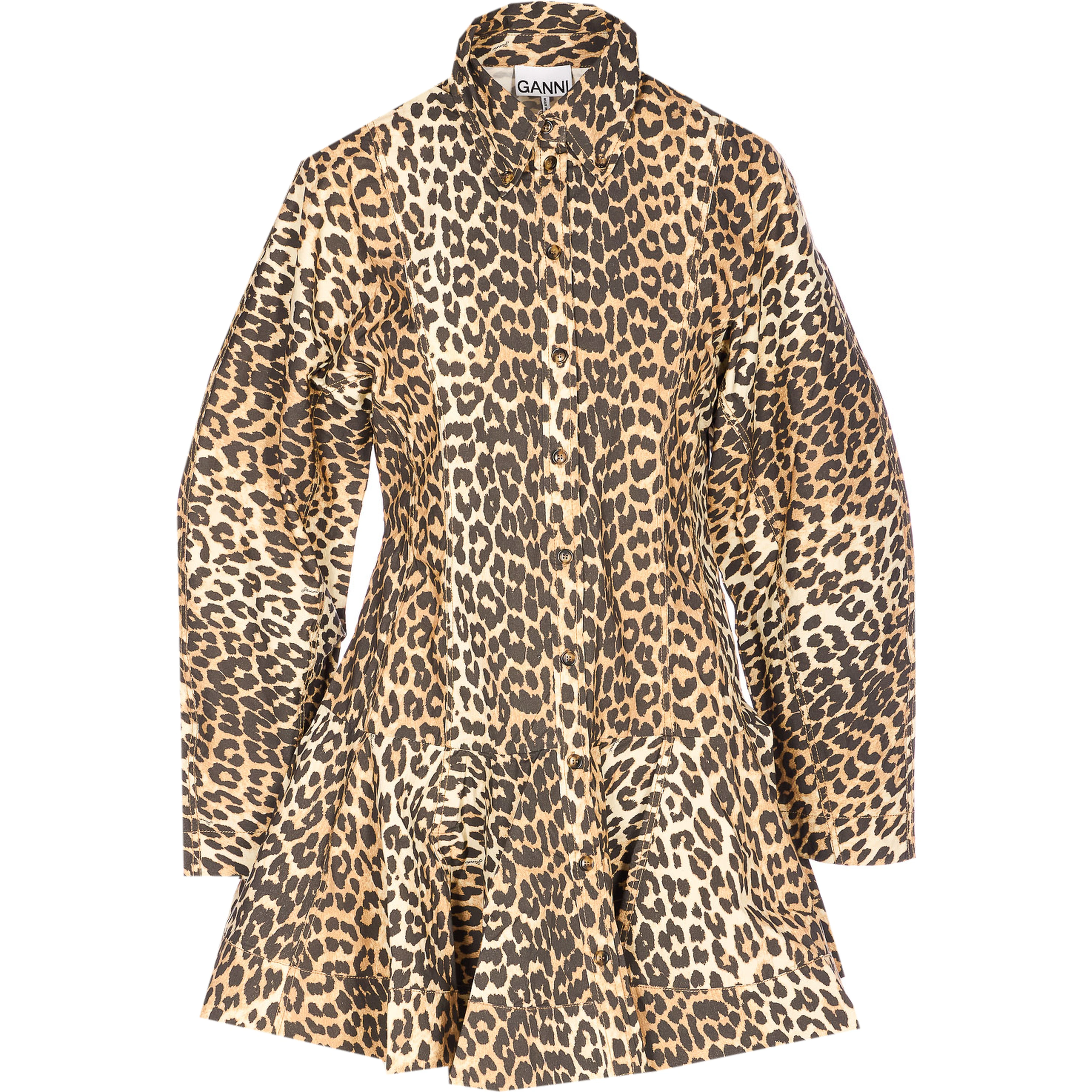 GANNI Dresses Brown