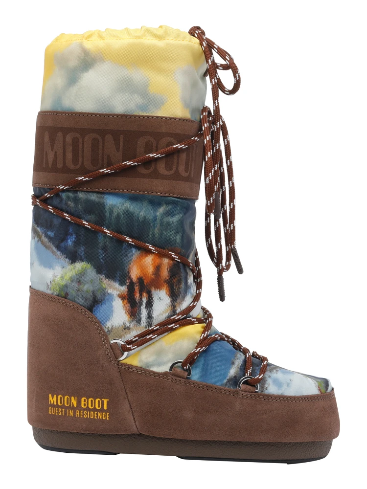 MOON BOOT X GUEST IN RESIDENCE Boots Brown