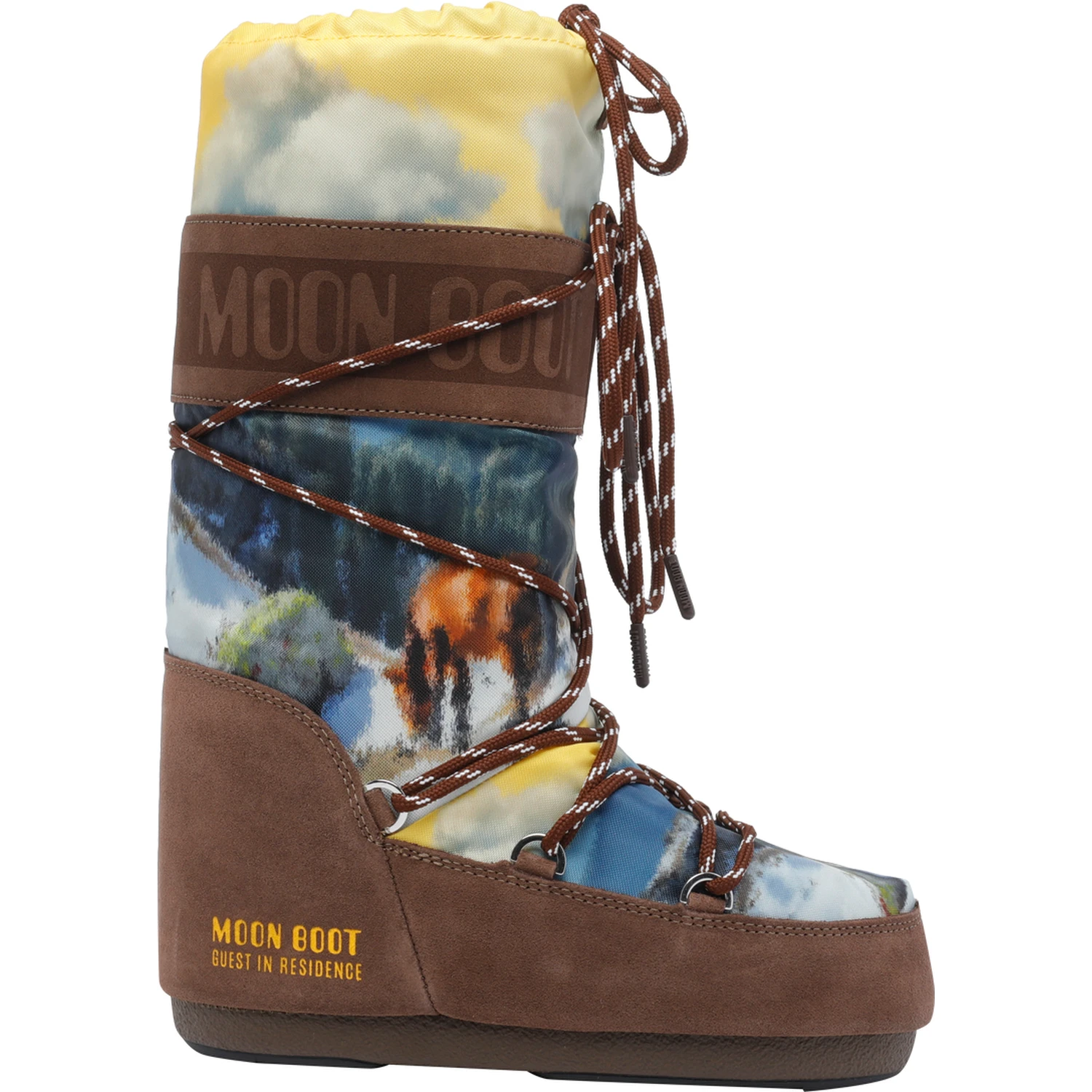 MOON BOOT X GUEST IN RESIDENCE Boots Brown