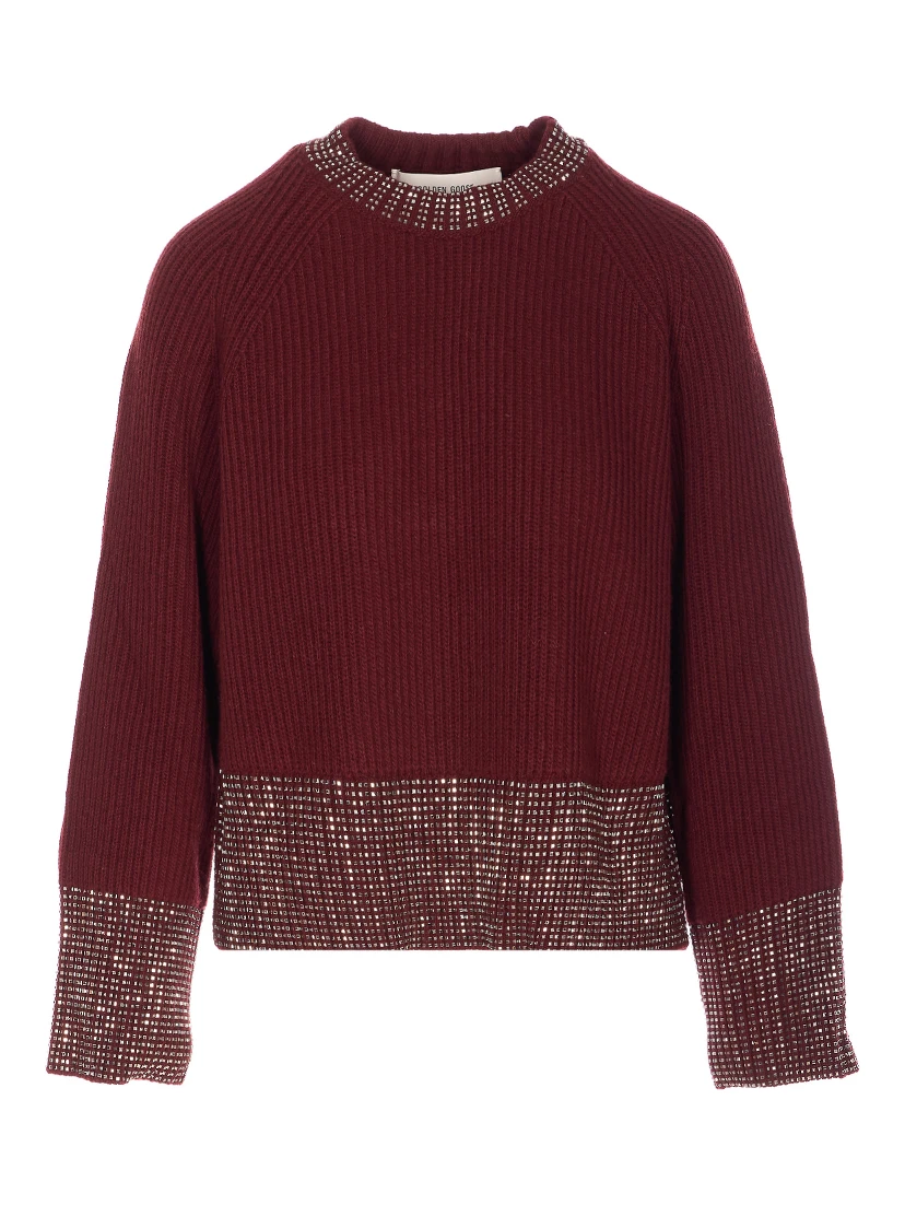 Golden Goose Sweaters Red