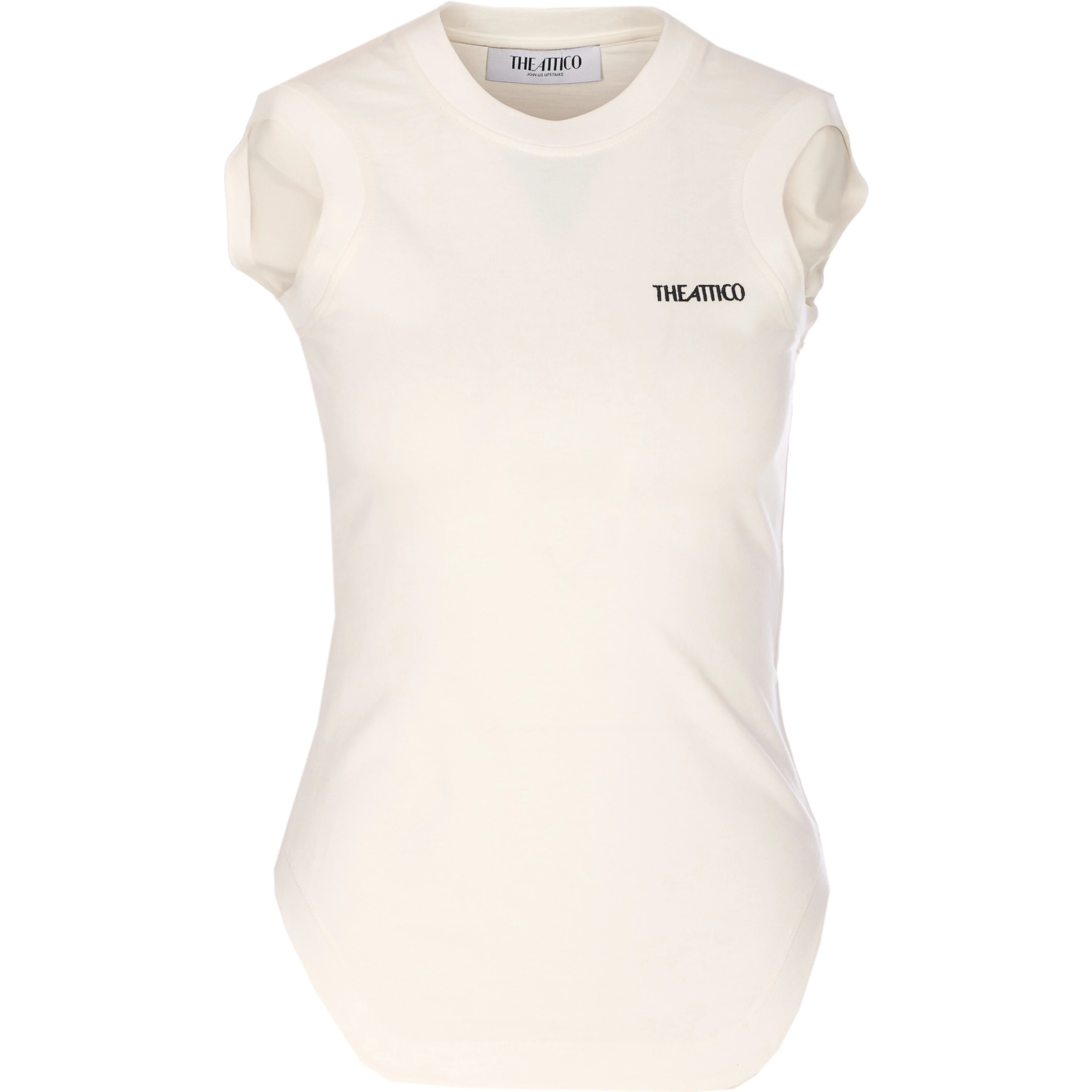 The Attico T-shirts and Polos White