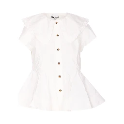 GANNI Shirts White