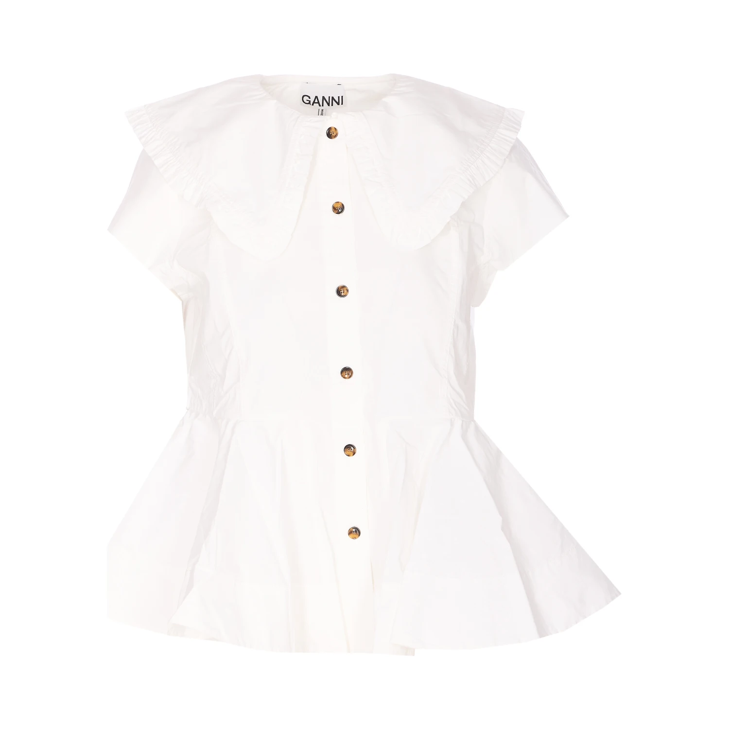 GANNI Shirts White