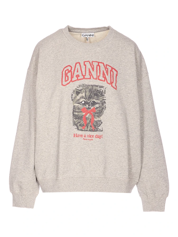 GANNI Sweaters Grey