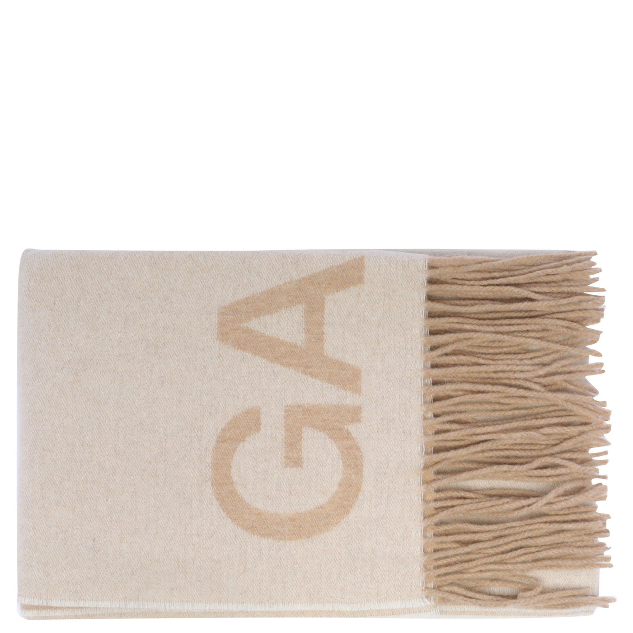 GANNI Scarfs Beige