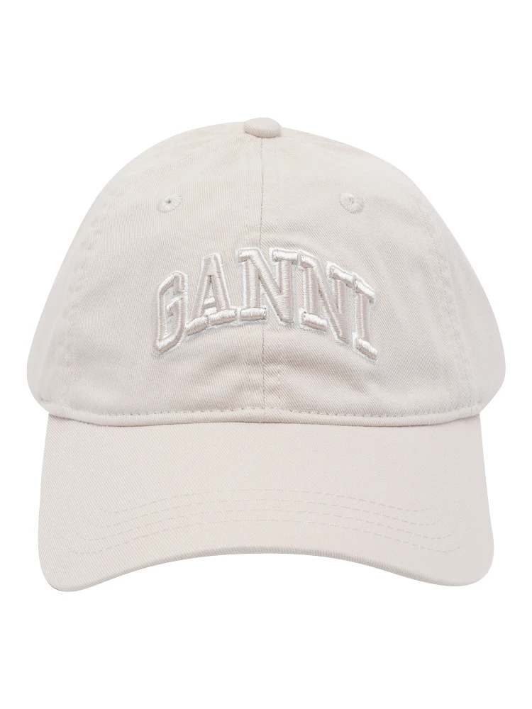 GANNI Hats Beige