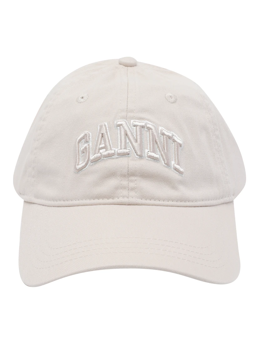GANNI Hats Beige