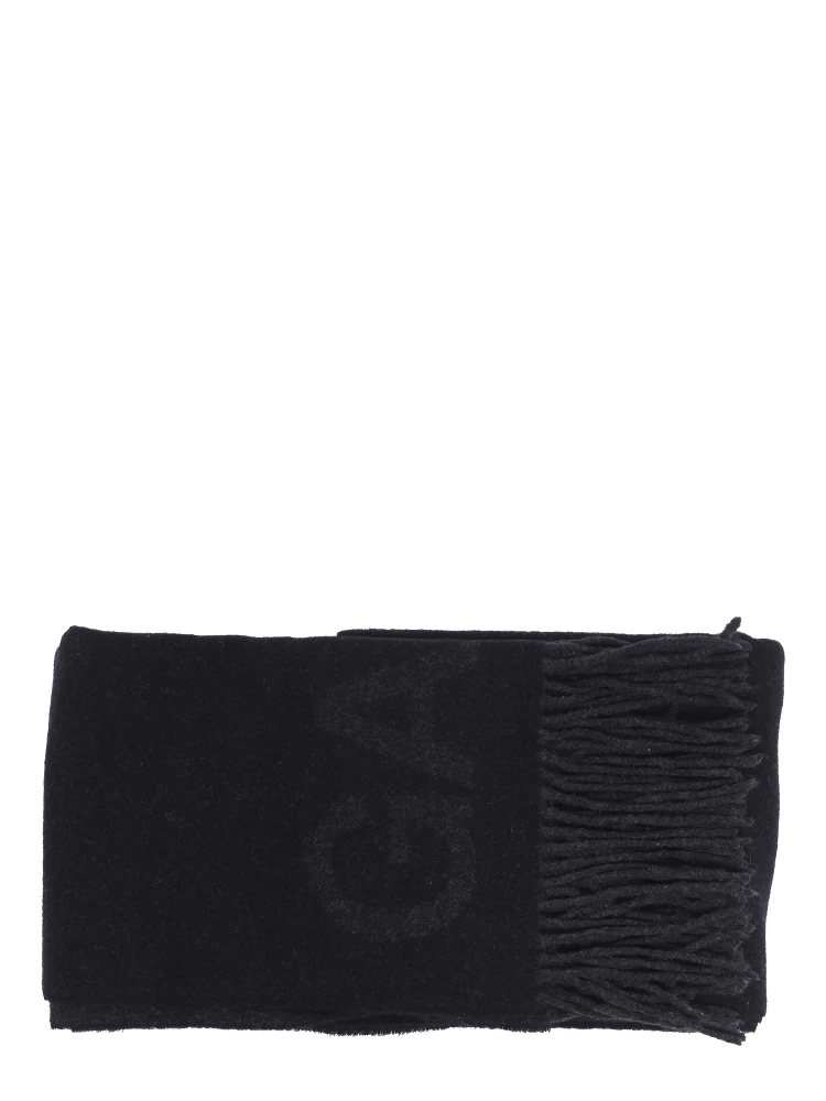 GANNI Scarfs Black