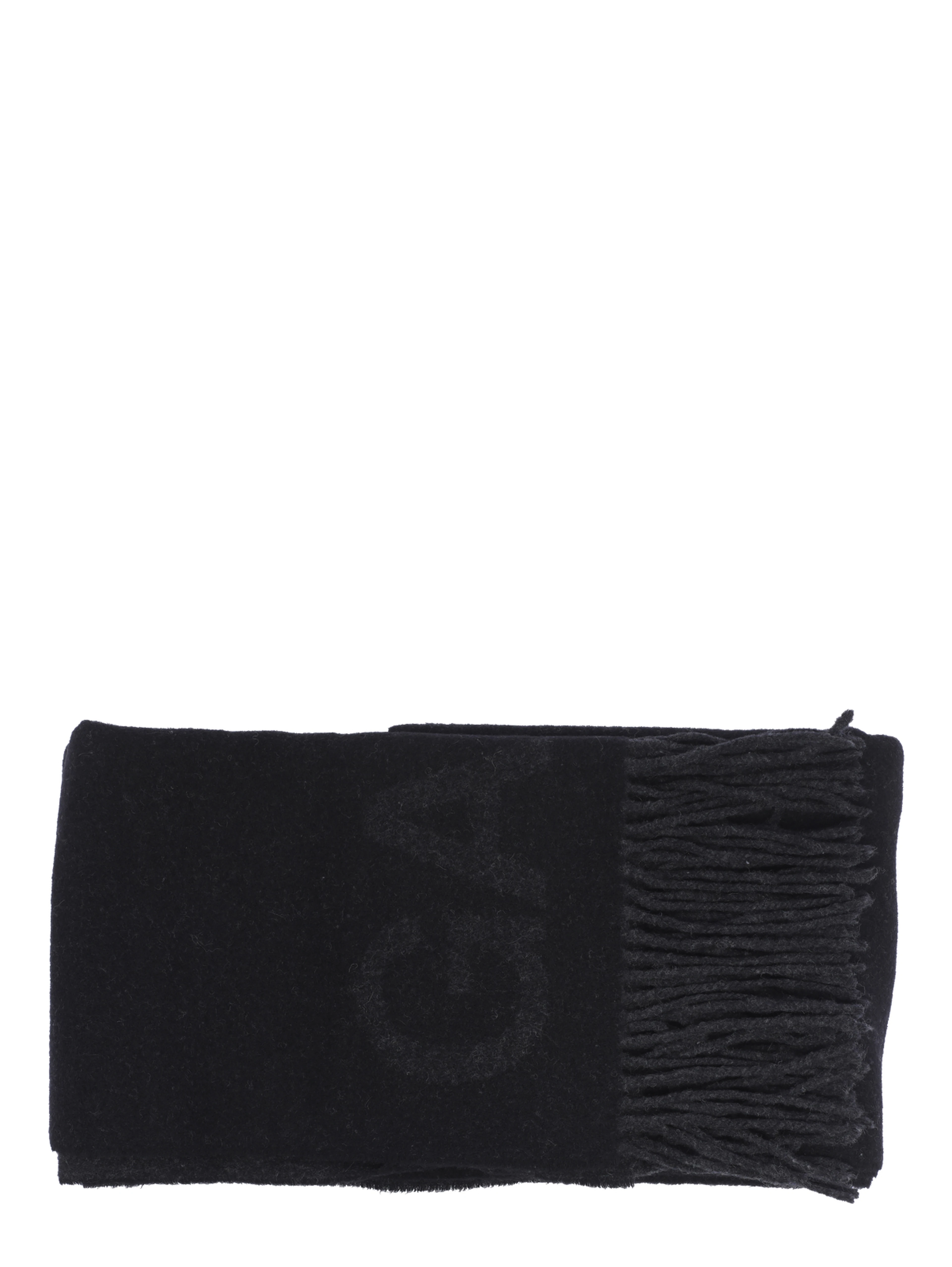 GANNI Scarfs Black