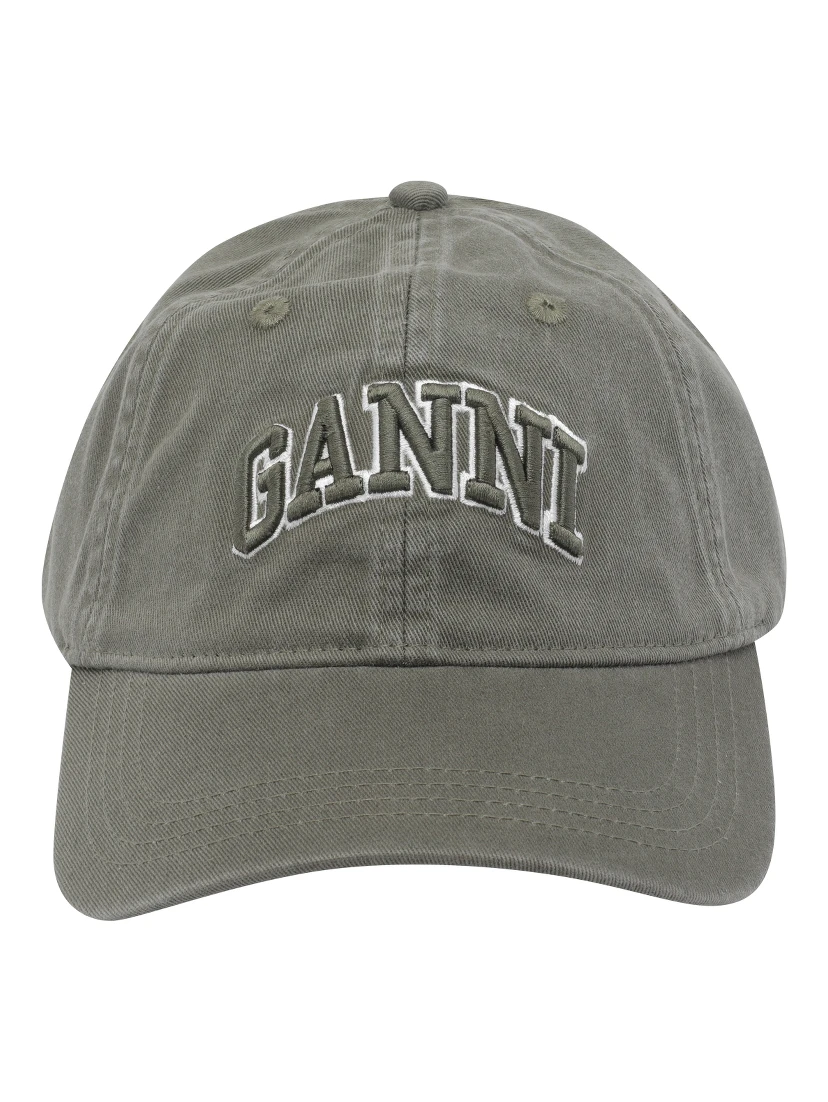 GANNI Hats Green