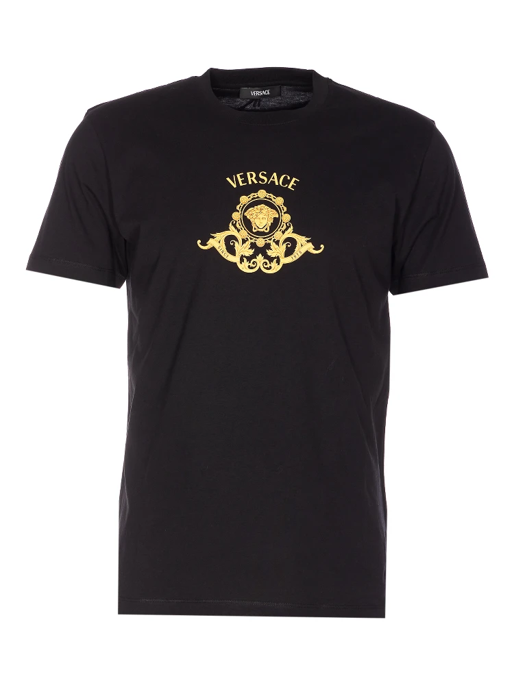 Versace T-shirts and Polos Black