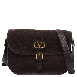 Antibes suede shoulder bag