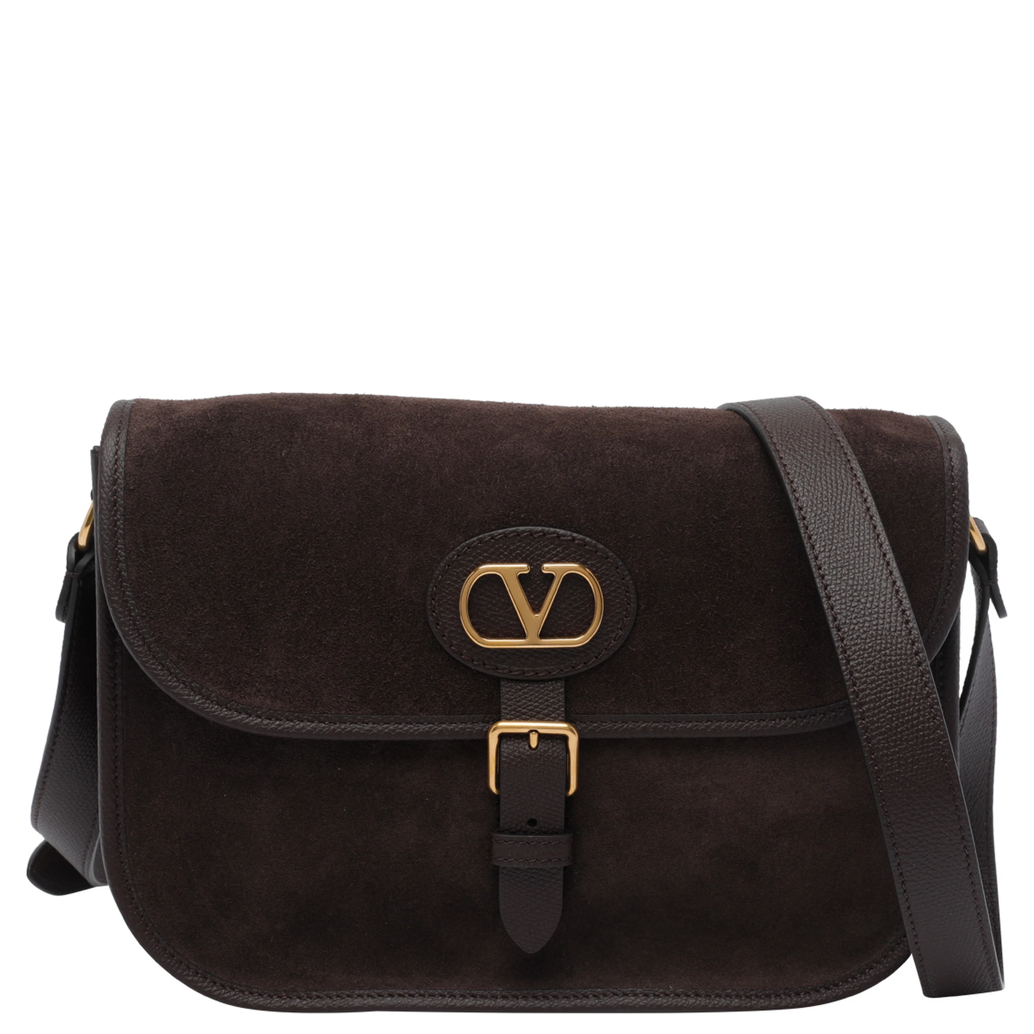 Antibes suede shoulder bag