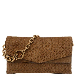 Pepper brown Big GG Chain shoulder bag