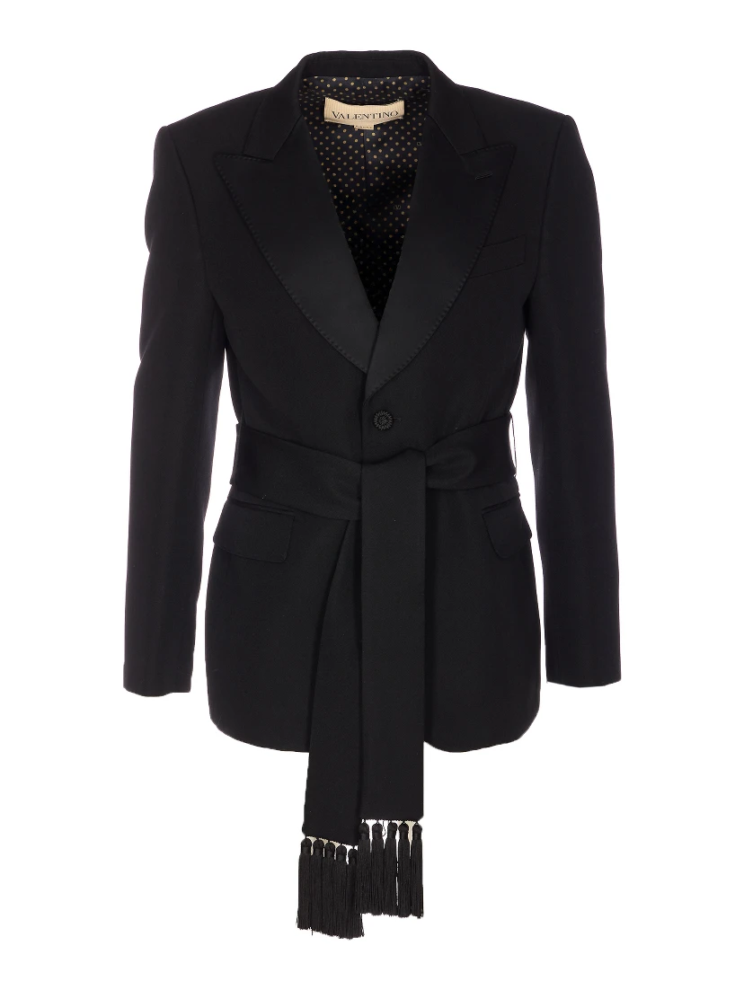 Valentino Garavani Jackets Black