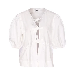 GANNI Shirts White