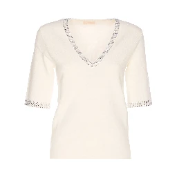 كنزات ليو جو البيضاء