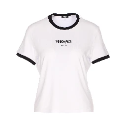 Versace T-shirts and Polos White