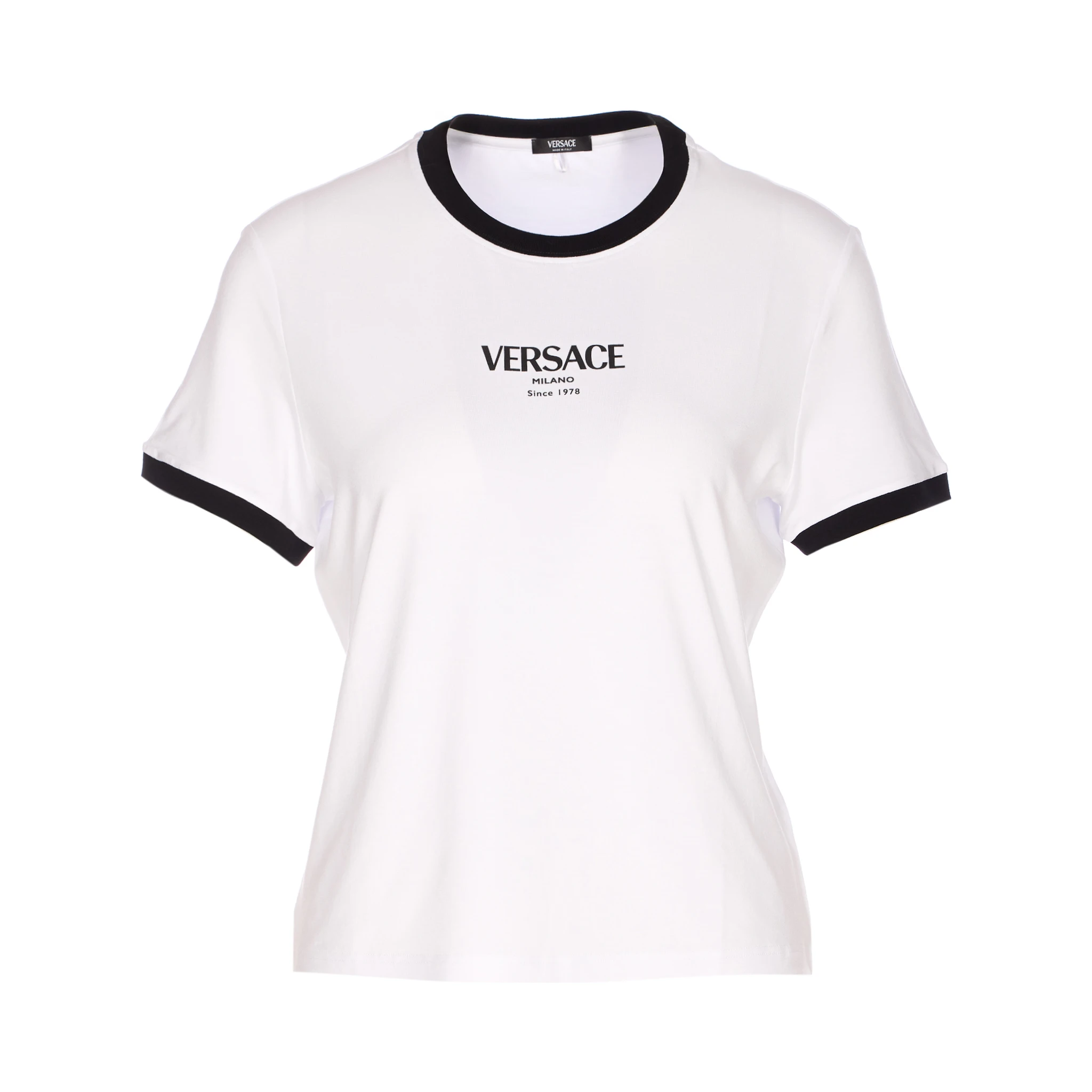 Versace T-shirts and Polos White