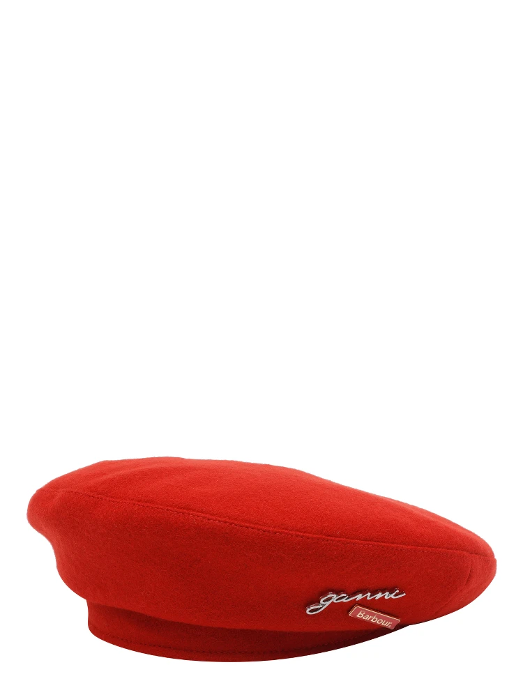 BARBOUR X GANNI Hats Red