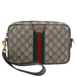 Brown Small Ophidia crossbody bag