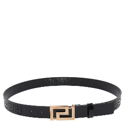 أحزمة فيرساتشي سوداء