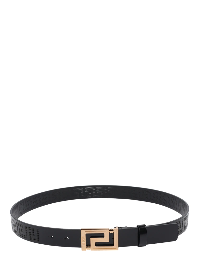 أحزمة فيرساتشي سوداء