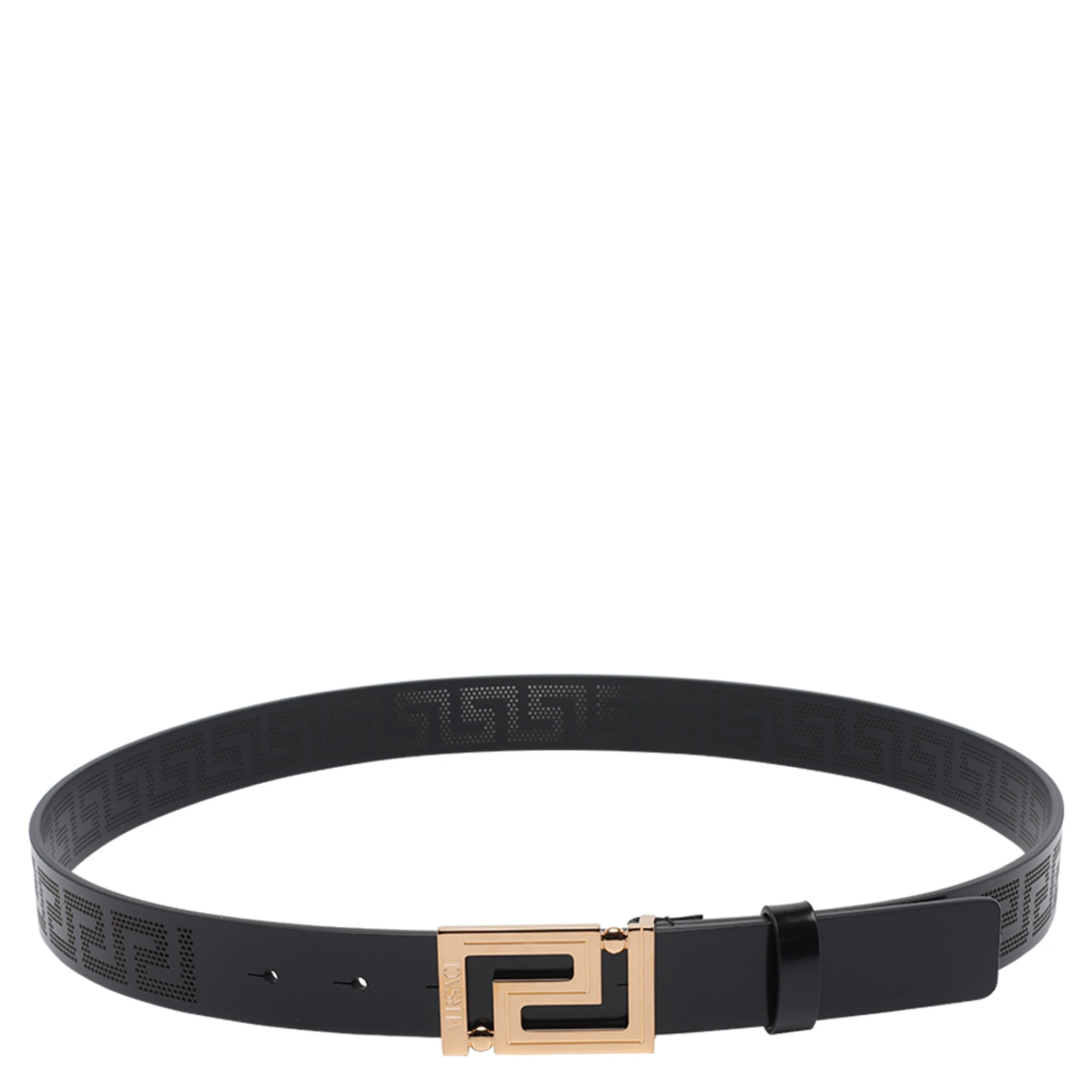 أحزمة فيرساتشي سوداء