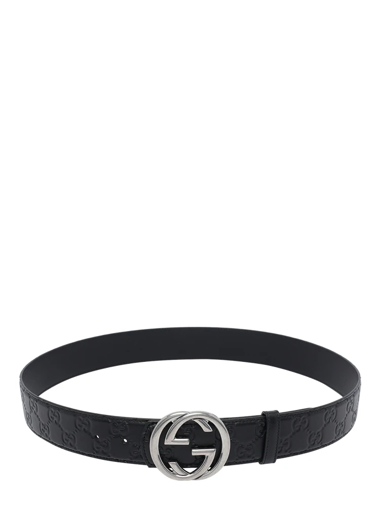 أحزمة غوتشي سوداء