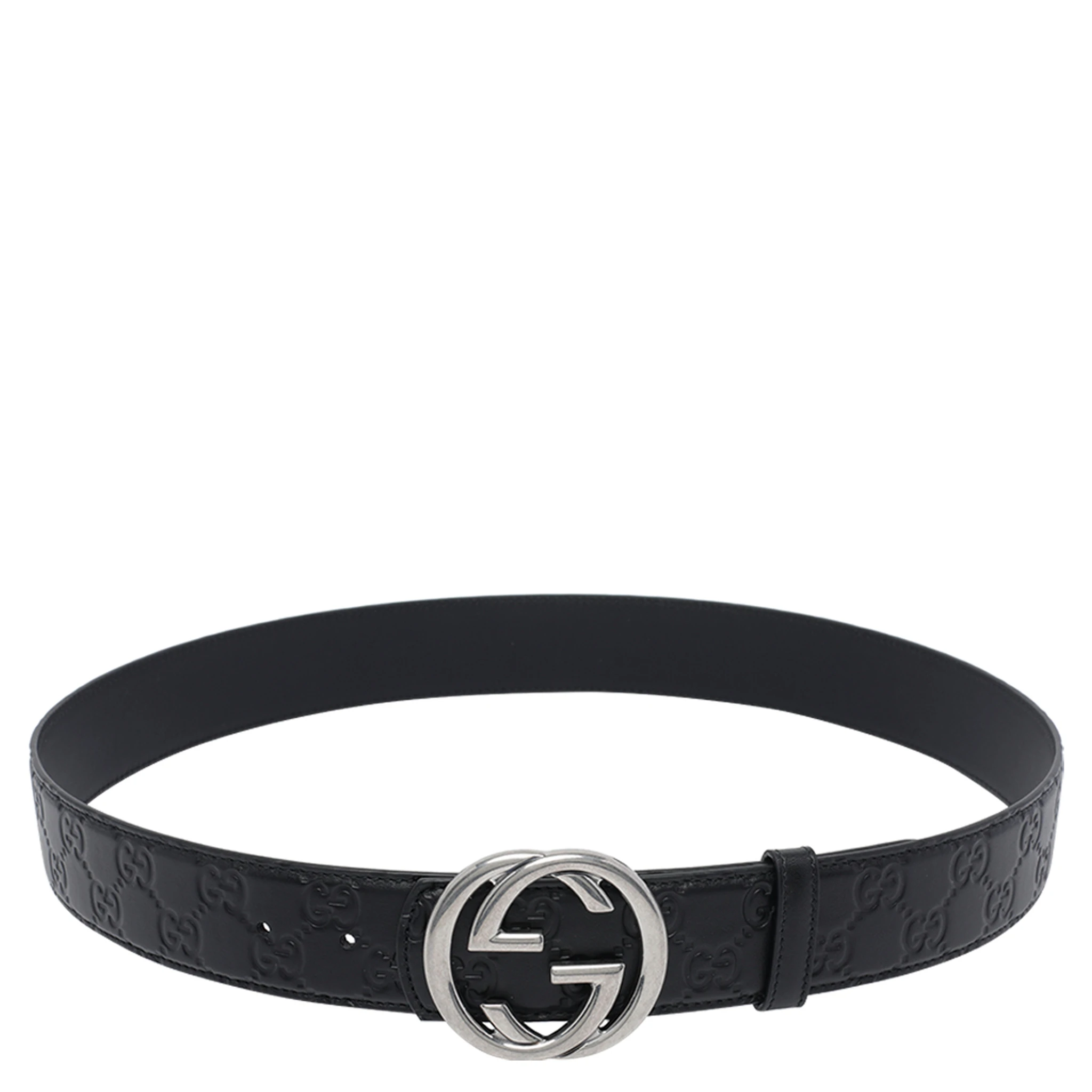 أحزمة غوتشي سوداء