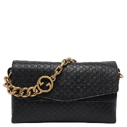 Black Medium GG chain shoulder bag