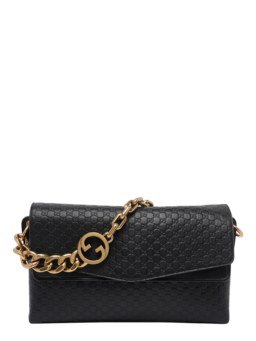 Black Medium GG chain shoulder bag