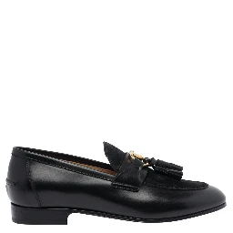 حذاء فالنتينو غارافاني مسطح أسود