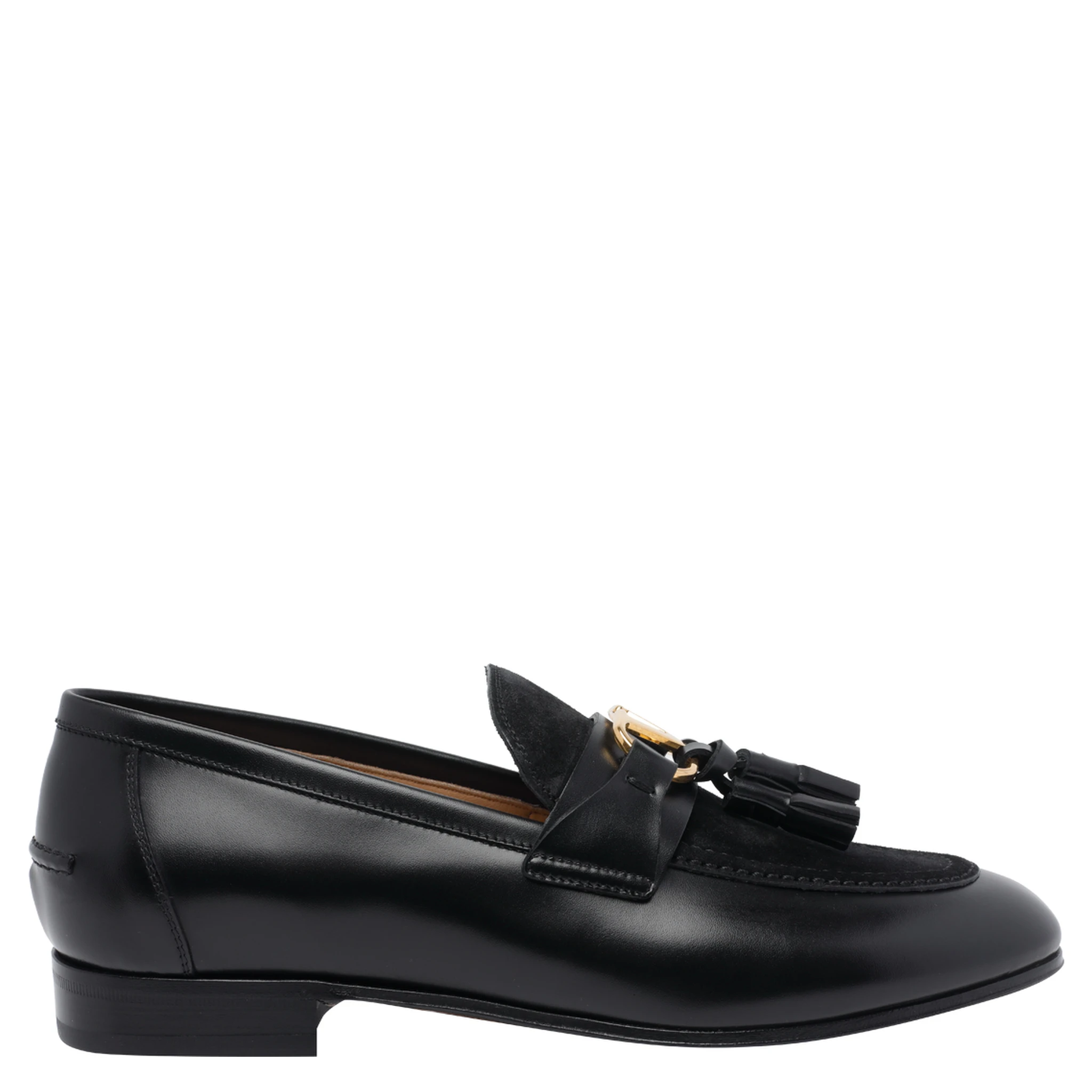 حذاء فالنتينو غارافاني مسطح أسود