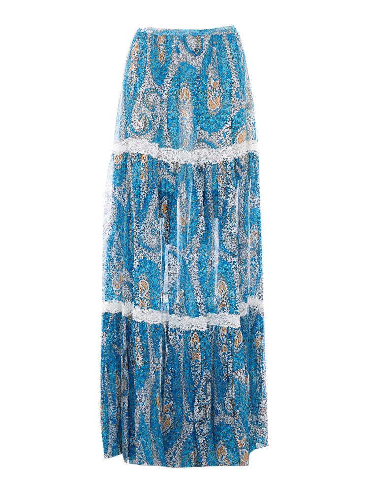 Etro Skirts Blue