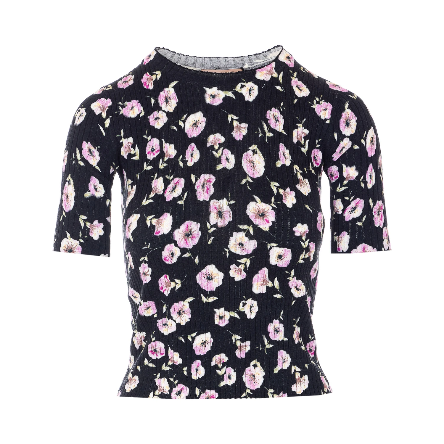 Twin-set T-shirts and Polos Black