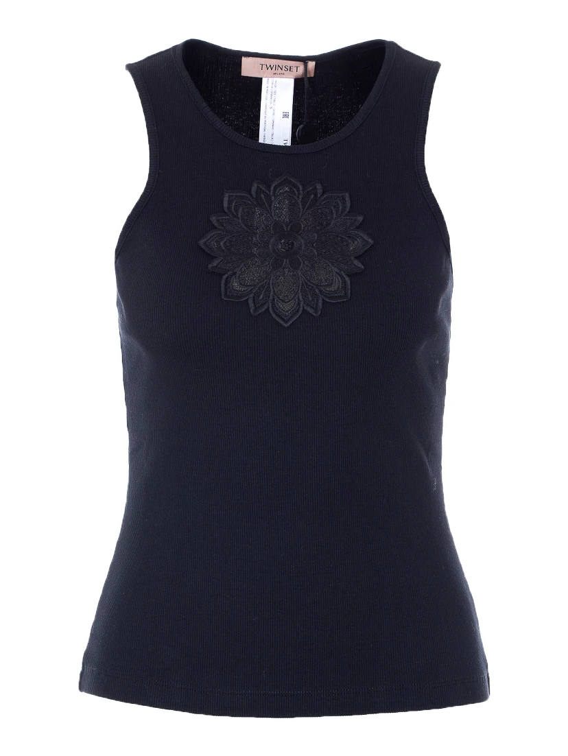 Twin-set Top Black